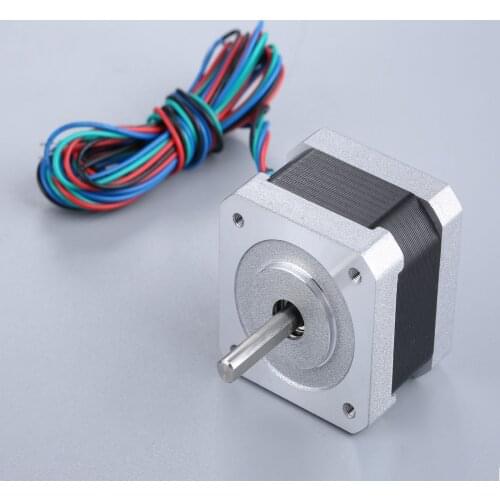 1pc Nema 17 Hybird Stepper Motor 1.8 Degree 2 Phase 2200g.cm 1.33A Stepper Motor 4 Leads Stepper Motor 34mm For CNC 3D Printers