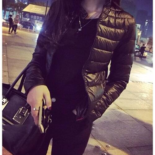 Jocoo Jolee Women Cotton Padded Warm Jacket Oversized Coat Winter Women Jacket Short Down Outwear Plus Size S-3XL