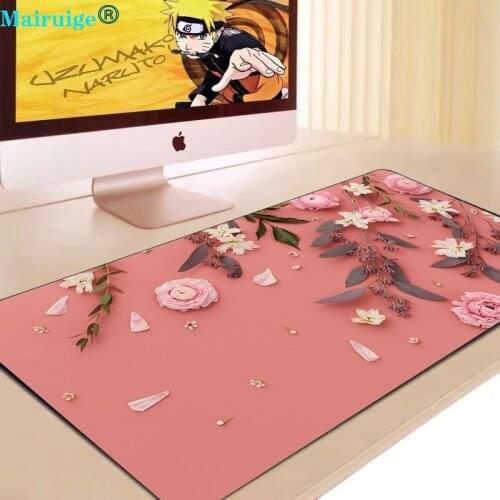 Mairuige Large Landscape Game Accessories Office and Home Carpet Mat Non-slip Computer Desk Mat Natural Rubber XXL Mat Seam