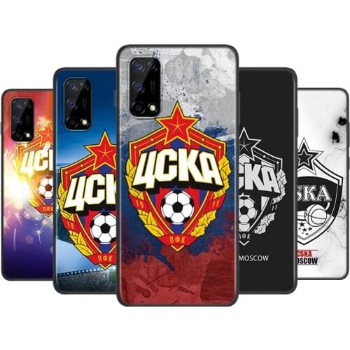 HOT Russia PFC CSKA For OPPO A5 A9 A11X A1K A12 A12E A31 A32 A52 A53 A72 A73 A93 A94 AX7 Pro Soft Phone Case