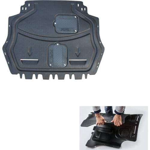 Engine Splash Guard Shield Mud Flap For Volkswagen Golf MK6 2010-2013 Black CRV Under Car Chassis Parts Fender Mudapron Mudguard