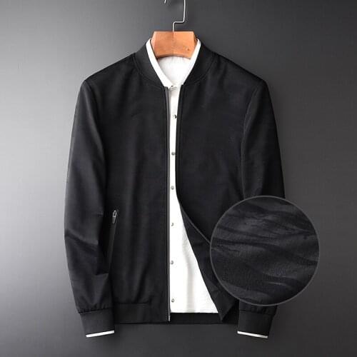 Male Jacket Autumn Stand Colla Waterproof Zipper Mens And Coats Hight Quality Slim Fit Baseball Neck Man Jackets