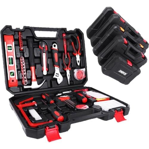 Home Tool Set Household Tool Kits Plier Socket Wrench Screwdriver Set Of Repair Tools With Toolbox For Bicycle Car Repair Tools