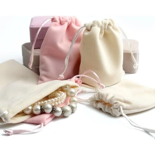 Wholesale 500pcs/lot Custom suede jewelry drawstring bag pouch with logo packaging necklace bracelet pouch bags free shipping