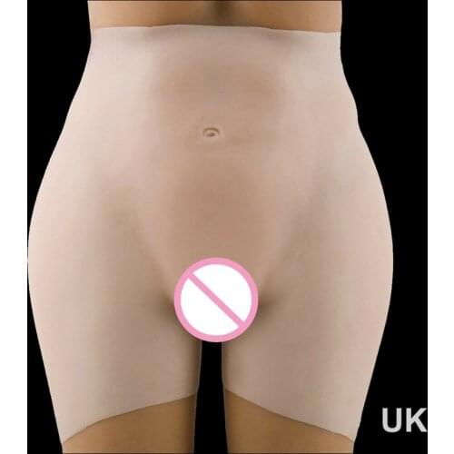 Full Silicone Hips Ass Enhancer Shaper Vagina Panty Sex Transvestism Panty 6000g