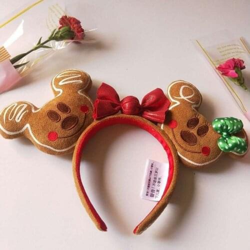 Disney Headband Cartoon Mickey Mouse Hair Band Kawaii Hair Accessories Headwear Cosplay Props Gifts for Children Girls Women