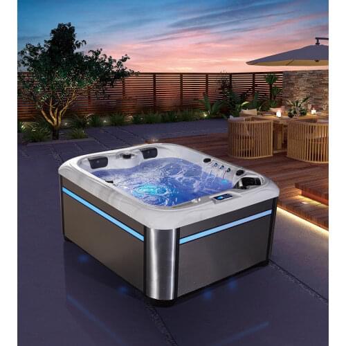 Luxury Whirlpool Shower Spa Massage Corner 3 Person Bathtub Sale BG-8891B