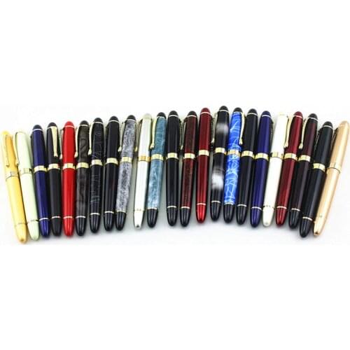 JINHAO X450 Classics 1.0 / 0.5 MM Nib Metal Fountain Pen luxury school Office Stationery luxury Writing Cute pens gift