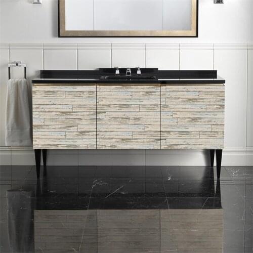 Retro Self Adhesive Wood Grain PVC Floor Roll Vintage Line Pattern DIY Hotel Bedroom Ground Decal Furniture Sticker 20x300CM