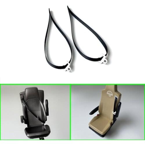 Interior Seat Belt for 1/14 Tamiya RC Truck Trailer Tipper Scania MAN Benz Actros Volvo Car Diy Parts
