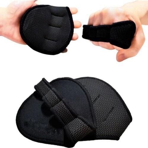 Cowhide Palm Guard Pull-up Training Dumbbell Wear-resistant Breathable Wrist Brace Half-finger Non-slip Trap