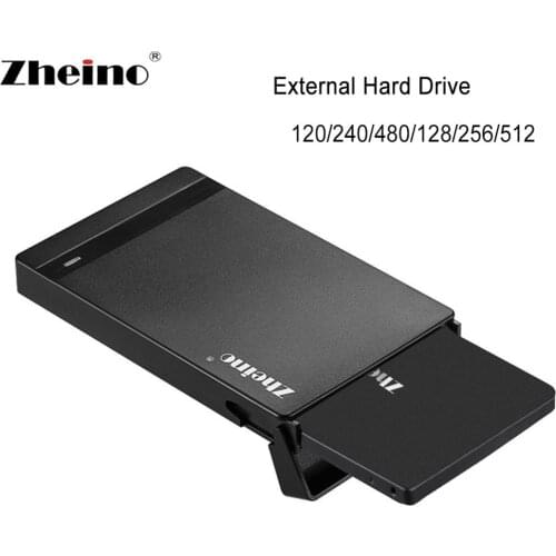 Zheino 2.5 USB 3.0 Portable SSD 60GB 120GB 240GB 480GB 128GB 256GB 512GB External Hard Drive Disk For Laptop Desktop