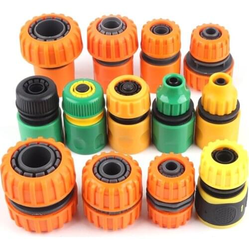 2pcs Garden Hose Connector Garden Quick Connector Faucet Hose Connector Repair Damaged Leaky Adapter