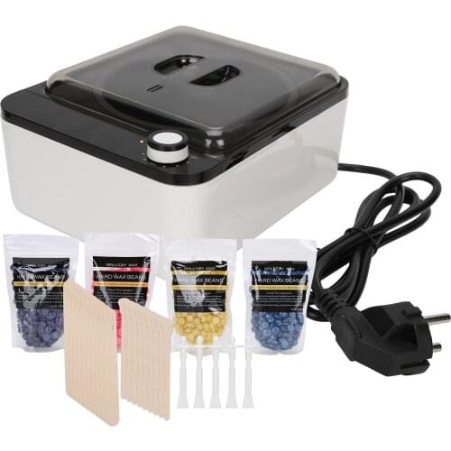 100W Women Hair removal Device Waxing Tool Kit Suitable 10 Minutes Fast Heating Melting for Bikini /Underarms/Legs/Arms/Back