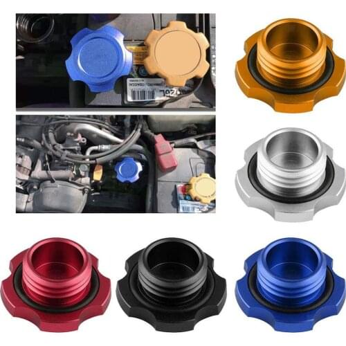 Car Engine Oil Cap Fuel Filler Cover Lid for Subaru WRX STi GC GD GF GG GE Auto Auto Replacement Accessories