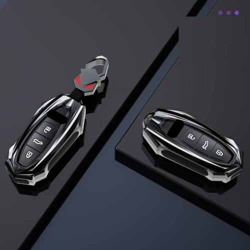 Zinc Alloy+siliconeCar Remote Key Case Key Cover For Audi A1 A3 Q2L Q3 S3 S5 S6 R8 TT TTS Q7 Q5 A6 A4 A4L Q5L A5 A6L A7 A8 Q8