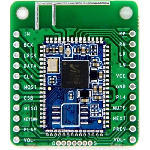 Bluetooth V5.0 CSR8670 Low Power Bluetooth Audio Module APTX Lossless Compression I2S Fiber SPDIF Output