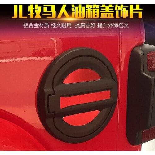 For Jeep Wrangler JK 2018 Brand New Car Oil Fuel Tank Cover Gas Lid Filler Cap Metal ABS Car Styling Accessories
