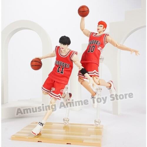 Anime Slam Dunk Sakuragi Hanamichi / Kaede Rukawa PVC Action Figure Collection Model Toy