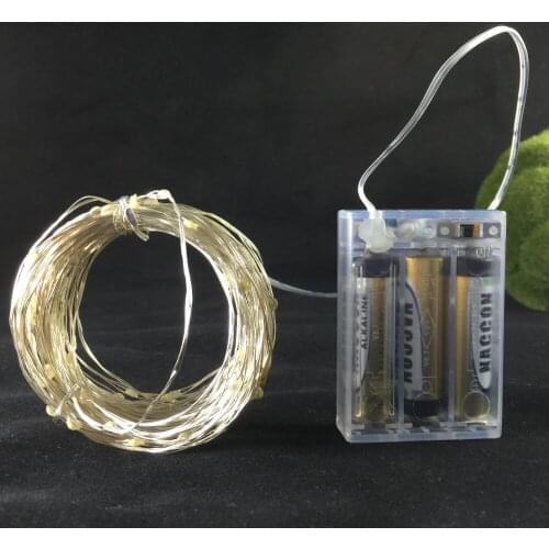 Светодиодные гирлянды с прозрачным проводом KITOSUN China At AliExpress