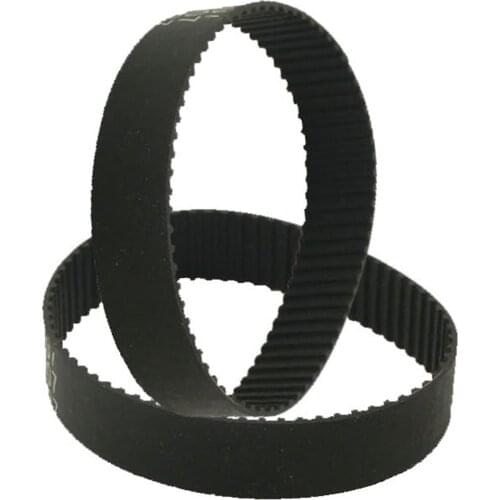 2PCS Black Rubber Timing Belt, Length 21.6MXL/28MXL/32MXL/34MXL/35MXL/38MXL, Belt Width 6/10mm, Motor Drive Timing Belt