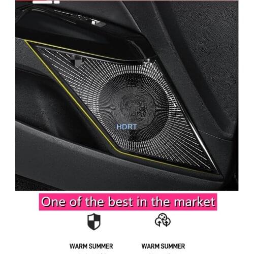 New Dashboard Speaker Horn Frame Decoration Covers Car-Styling Stickers For Kia optima k5 2020 2021 Car Accessories