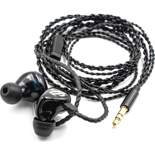 Aeolian SR71 Balanced Armature HiFi In-ear Earphone with Detachable 7N OCC 2 Pin Cable for Audiophiles