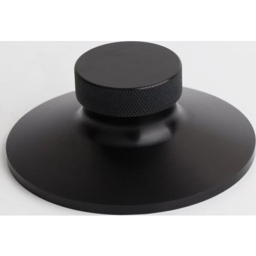 Preffair LP120 Black/Silver Record Weight LP Disc Stabilizer Turntable Vinyl Clamp HiFi 125g