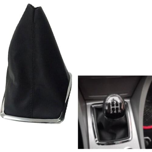 Manual Car Gear Shift Knob Lever Collar Gaiter Boot Cover Case For Ford Focus MK2 2004 2005 2006 2007 2008 2009 2010 2012