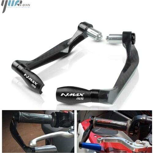 7/8" 22mm Carbon Fiber Motorcycle Brake Clutch Levers Protection Lever Guard For Yamaha NMAX N-MAX N MAX 155 NMAX155 2015-2019