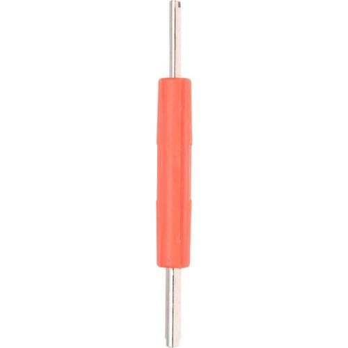GTBL car Bikes Red Plastic Grip Tyre Valve Core Remover Removal Tool Key