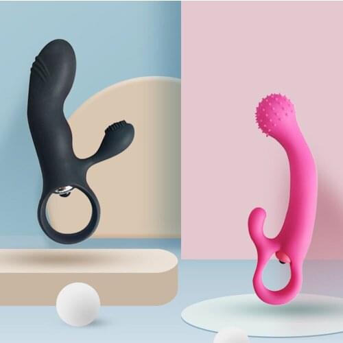 USB Charge granule G-Spot Dildos Vibrator,Powerful Bullet clitoral stimulation thorn finger condom, adult sex toys for women men