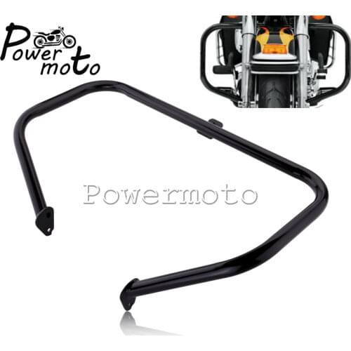 1pcs Engine Guard Crash Bar for Harley Touring Road King FLHR Electra Street Glide FLHT FLHX FLHXS Ultra Limited FLHTK FLHTCU
