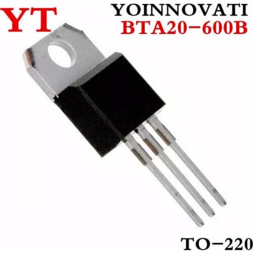 10pcs BTA20-600 BTA20-600B BTA20-600BW bta20 600b 20 600 T0-220 transistor Best quality