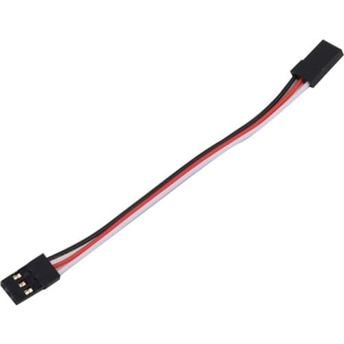 10cm Male to Male JR Plug Servo Extension Lead Wire Cable 100mm for RC Plane YH-17