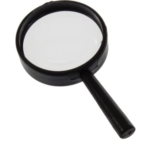 2018 New 1pcs Reading 5X Magnifier Hand Held Magnifying 25mm Glass handheld Hot Selling Dropshipping