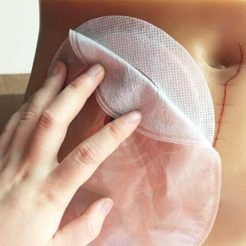 40pcs/20pcs/lot Practical Ostomy Care Hydrocolloid Tape, Portable fixed tape for Colostomy Bags, Prevent flange warping shifting