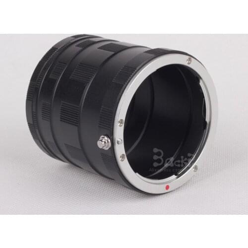 5pcs For CANON DSLR Camera Lens Metal Macro Extension Tube Adapter Ring for 60D 70D 650D 700D 7D 1100D Rebel T1i XTi T2i T3i T4i