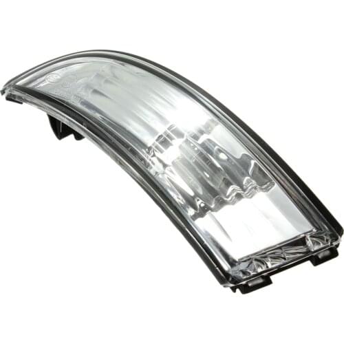 Car Mirror Turn Signal Lights Door Wing Mirror Indicator Cover Light Repeater Housing for Ford Fiesta Mk8 2008-2016 Without Bulb