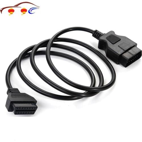 Male To Female Extension Cable Diagnostic 5ft 2 ELM327 Bluetooth OBD OBDII 16 Pin Diagnostic Extension Cable