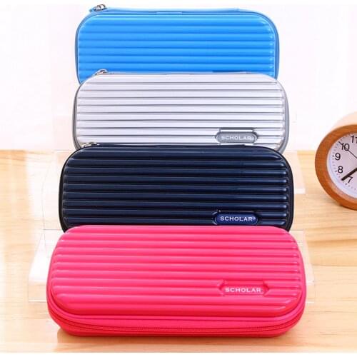 Multifunctional Double-layer Bag Students Stationery Schoolgirl Pencil Bag Papelaria Material Escolar School Supplies