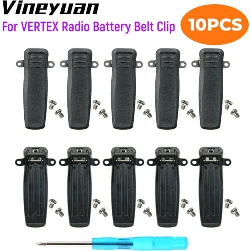 10X EVX-C31 VZ-30 Radio Belt Clip for VERTEX Walkie Talkie