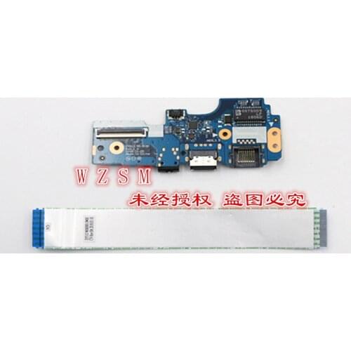 New Original For Lenovo Y520 Y520-15IKBN USB Audio LAN IO Board With Cable DY512 NS-B191 NBX0001JW00 100% Tested Fast Ship