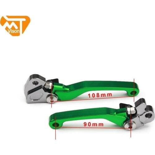 Motorcycle Pivot Foldable Clutch Brake Lever For Suzuki RMZ250 2004 2007-2019 For Kawasaki KX65 2000-2020 KX85 2001-2020