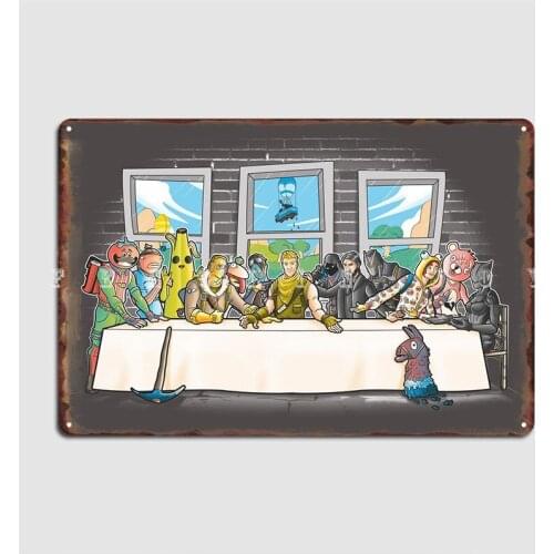 Battle Royale Supper Metal Sign Wall Decor Pub Cinema Vintage Tin Sign Poster