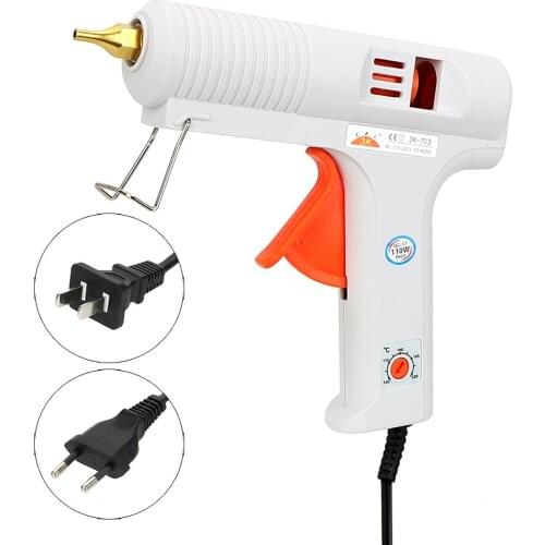 DIYWORK 110W Hot Melt Glue Gun Constant Temperature Heating Up Craft Repair Tool Muzzle Diameter 11mm Temperature Adjustable