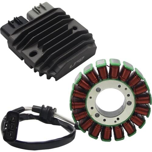Motorcycle Voltage Regulator Rectifier+Magneto Stator Coil Parts For Yamaha YZF R1 R1S 5PW-81410-00 5PW-81410-01 5JW-81960-00