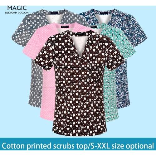 High quality Breathable pharmacist nurse Dentistry Surgical uniforms hospital Dentist doctor uniforms veterinary Scrub uniform