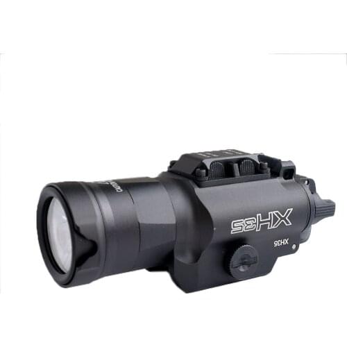 Tactical hunting XH35 Weaponlight Ultra-High Dual Output White LED Tactical Light Brightness Adjustment & Strobe White Light