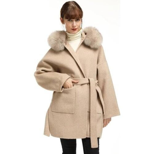 Женские пальто с мехом YueYueAngel China At AliExpress